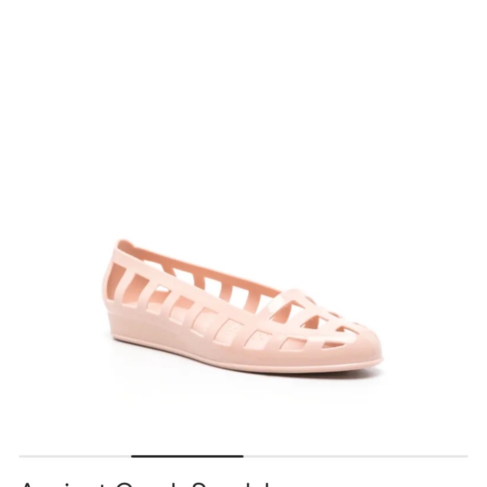 Ancient Greek Sandals Elli Blush Jelly Flats - Picture 2 of 14